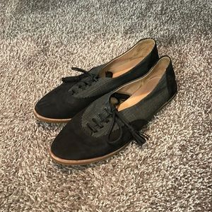 Black and Grey oxfords